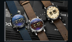 MEGIR Herren-Digitaluhr – Quarz mit Edelstahlarmband und vielseitigem Design