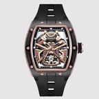 Relógio AutoSkeleton Edge para Homem – Movimento Mecânico e Design Aberto