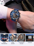 Megir Men's Sports 3678 Watch with Chronograph