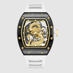 MEGIR Vision Automatic – Luxus-Herrenuhr mit skelettiertem Zifferblatt