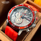 Megir Men's Sports 3678 Watch with Chronograph