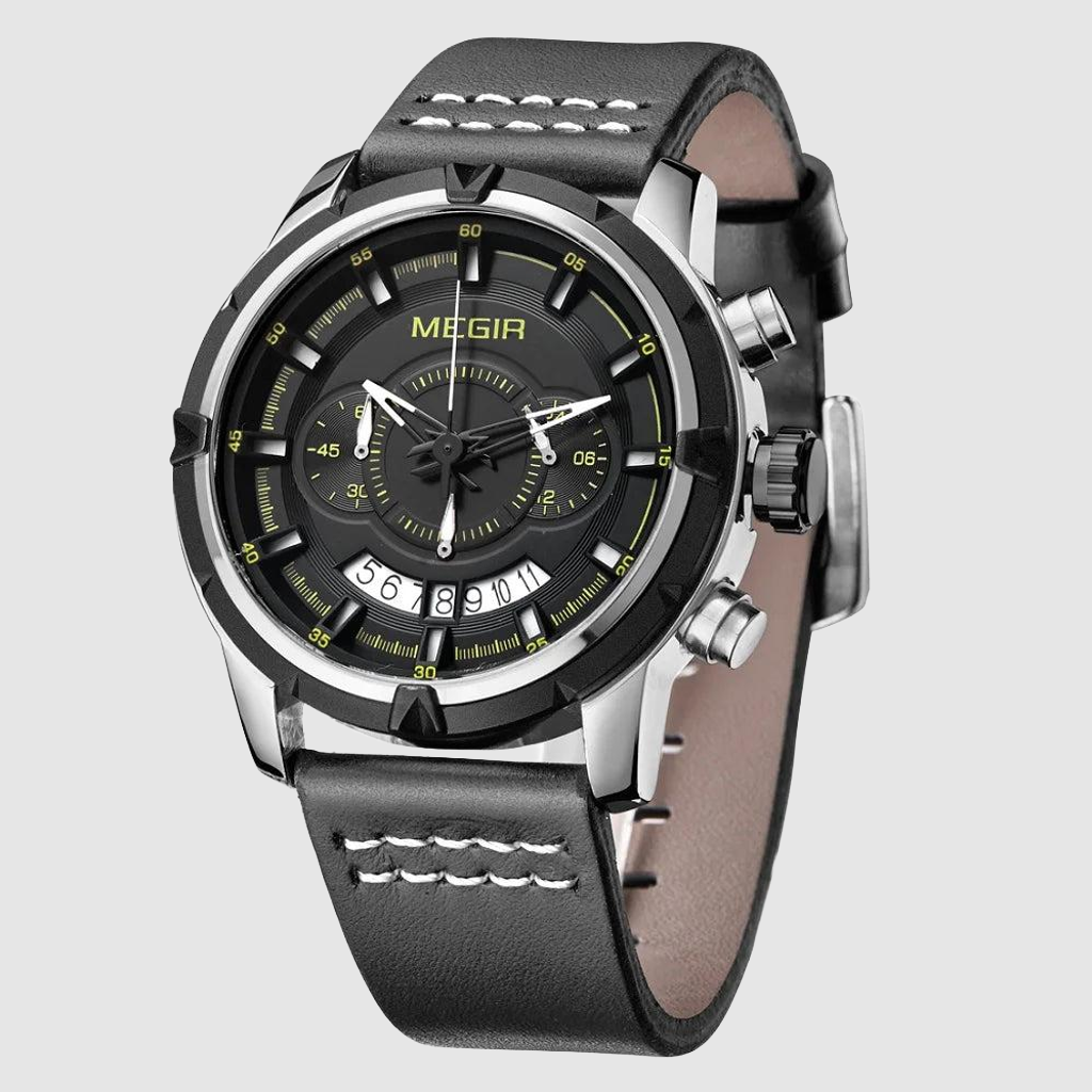 Men's Quartz Sports Watch with Chronograph