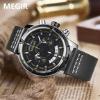 Men's Quartz Sports Watch with Chronograph