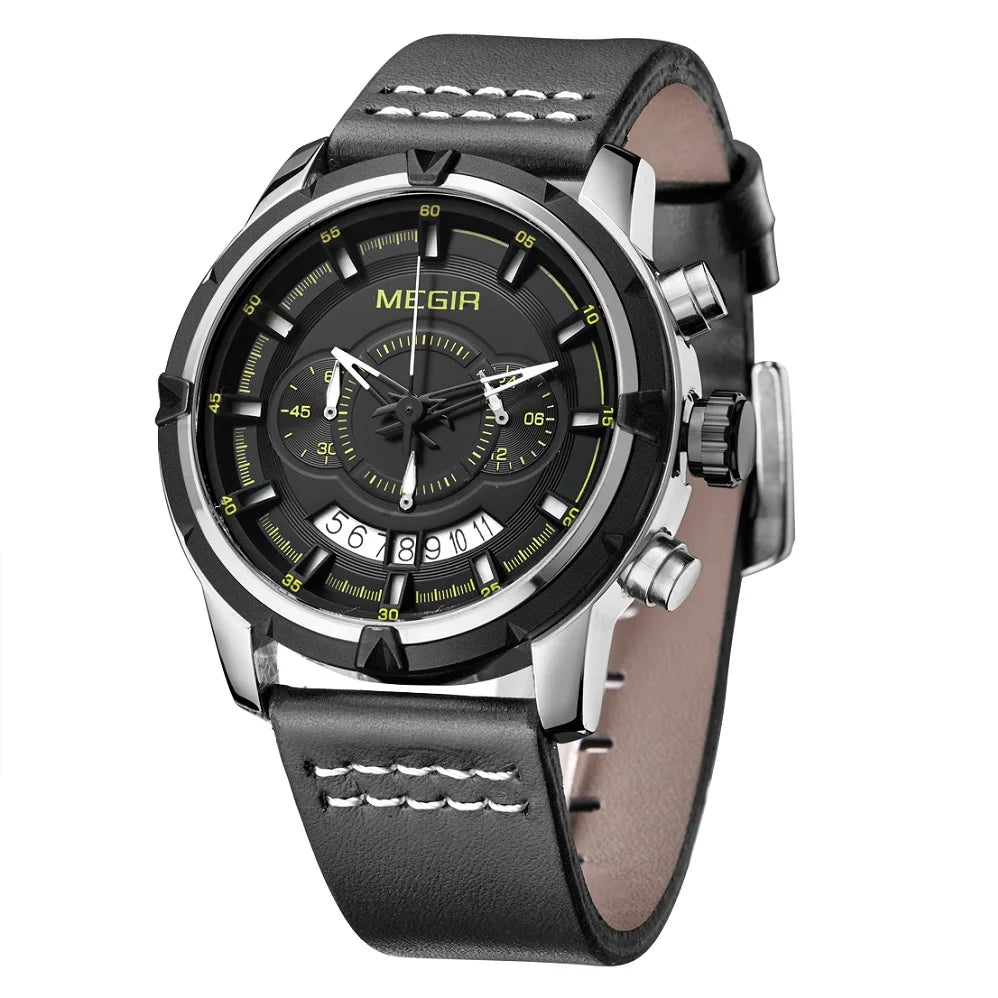 Men's Quartz Sports Watch with Chronograph