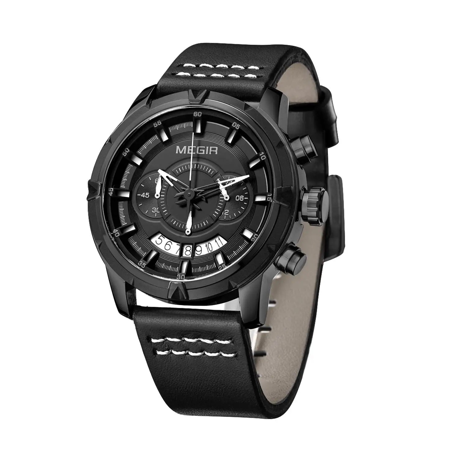 Men's Quartz Sports Watch with Chronograph