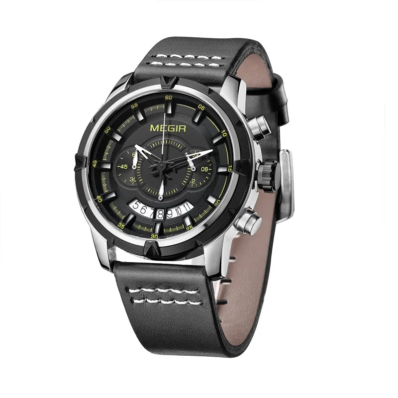 Men's Quartz Sports Watch with Chronograph