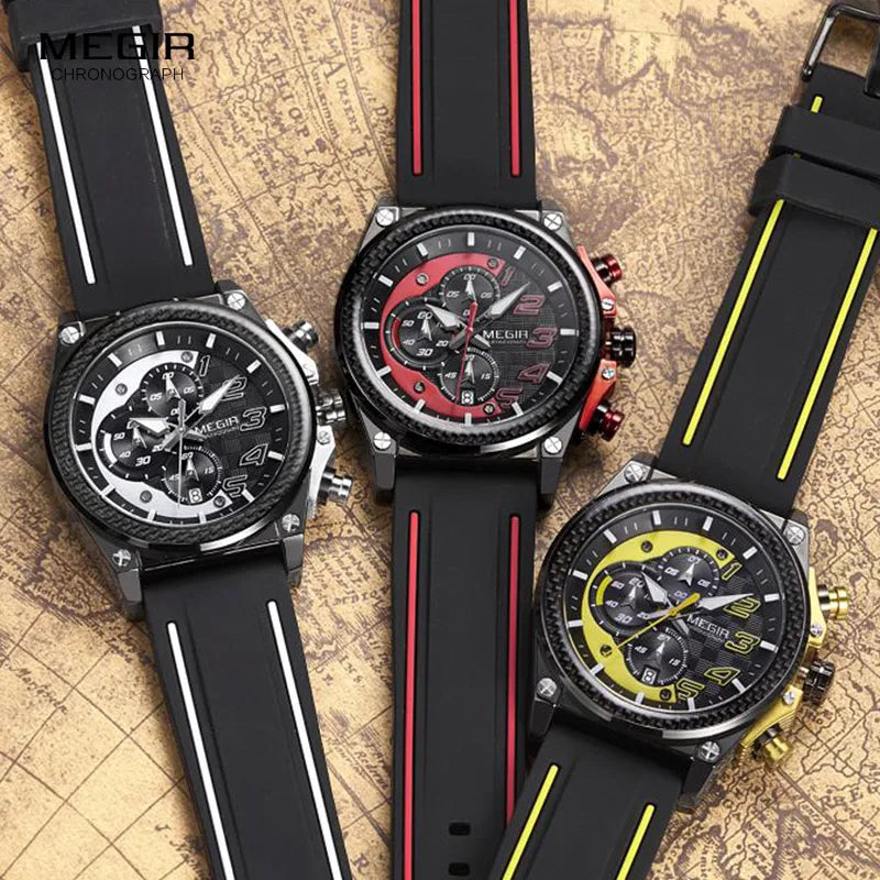 MEGIR VelocityPro™ Chronograph Sport Watch