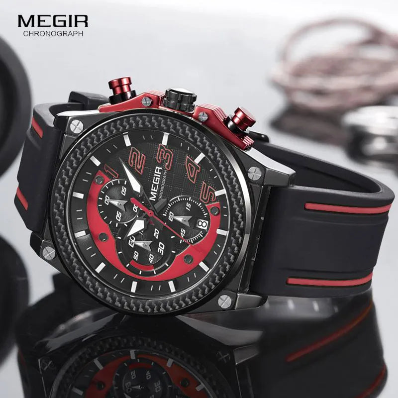 MEGIR VelocityPro™ Chronograph Sport Watch