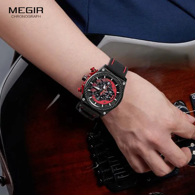MEGIR VelocityPro™ Chronograph Sport Watch