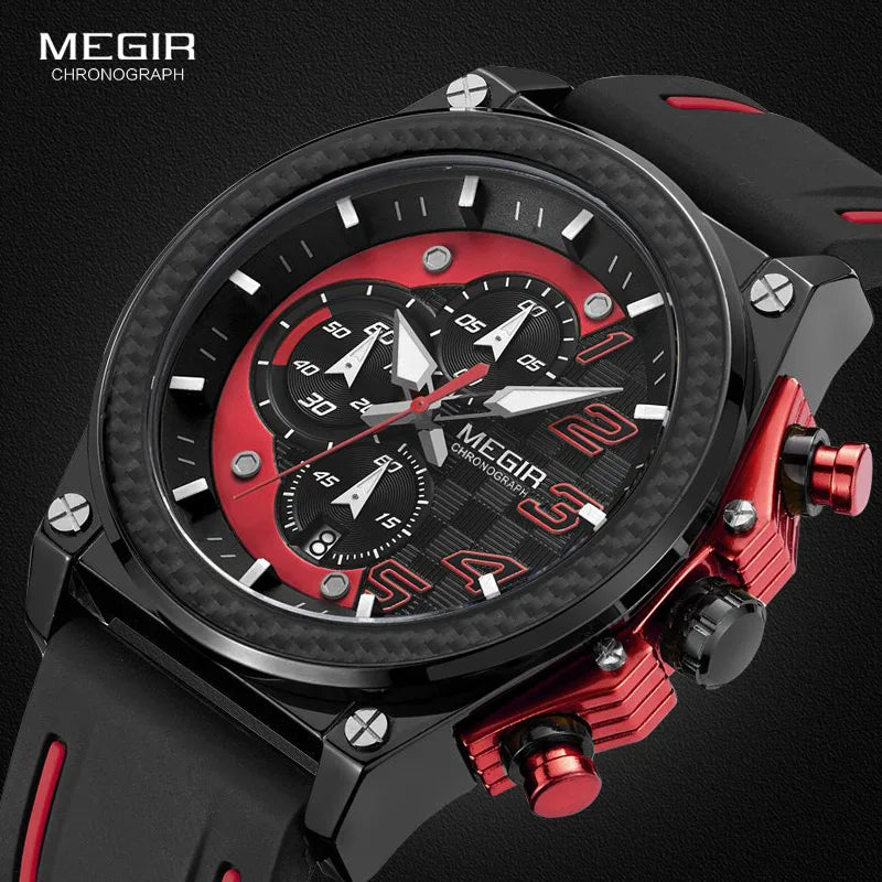 MEGIR VelocityPro™ Chronograph Sport Watch