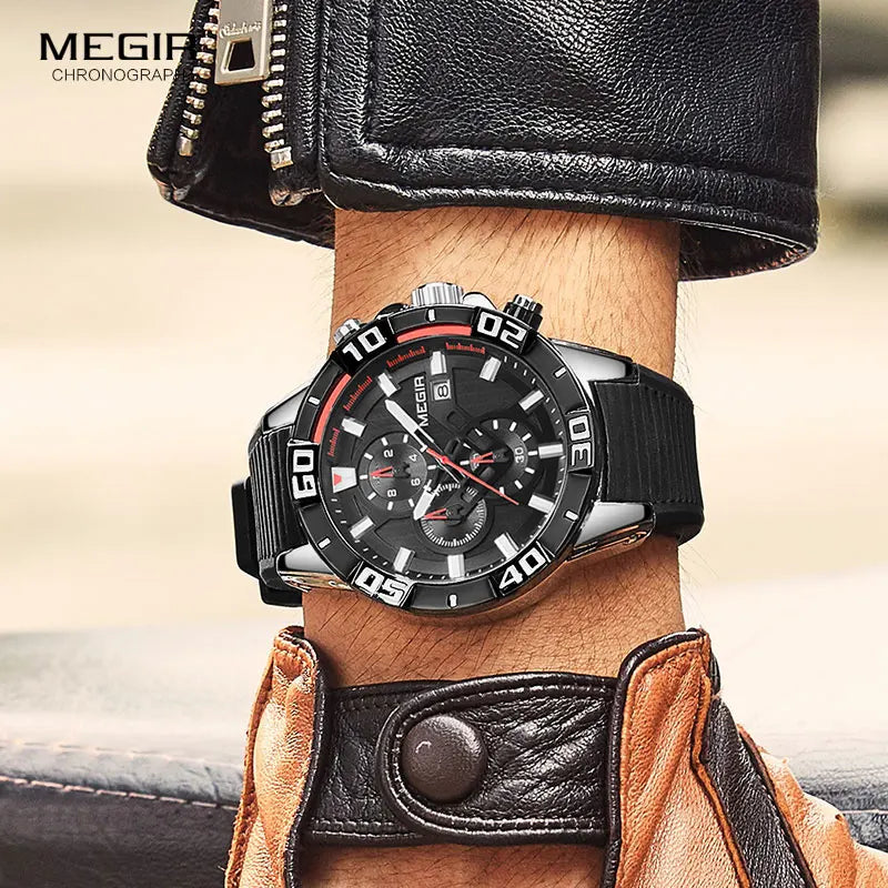 MEGIR Vanguard Chronograph™ Military Sport Watch