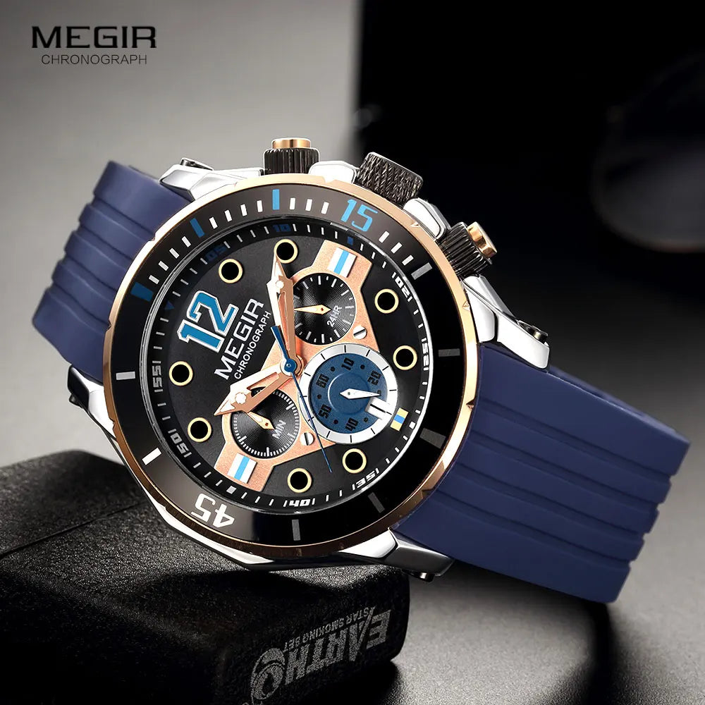 MEGIR ApexDrive™ Chronograph Watch