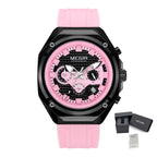 Men’s Military 8138 Watch – Chronograph with Silicone Strap