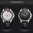 Megir ClassicFlex – Men's Casual Leather Watch