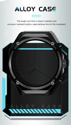 Men’s Military 8138 Watch – Chronograph with Silicone Strap