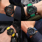 Megir DualSport – Men's Analog-Digital Silicone Watch