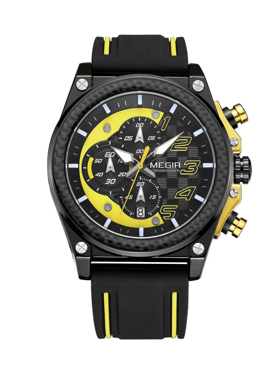 Men's Sports 2051 Watch with Chronograph and Water Resistance