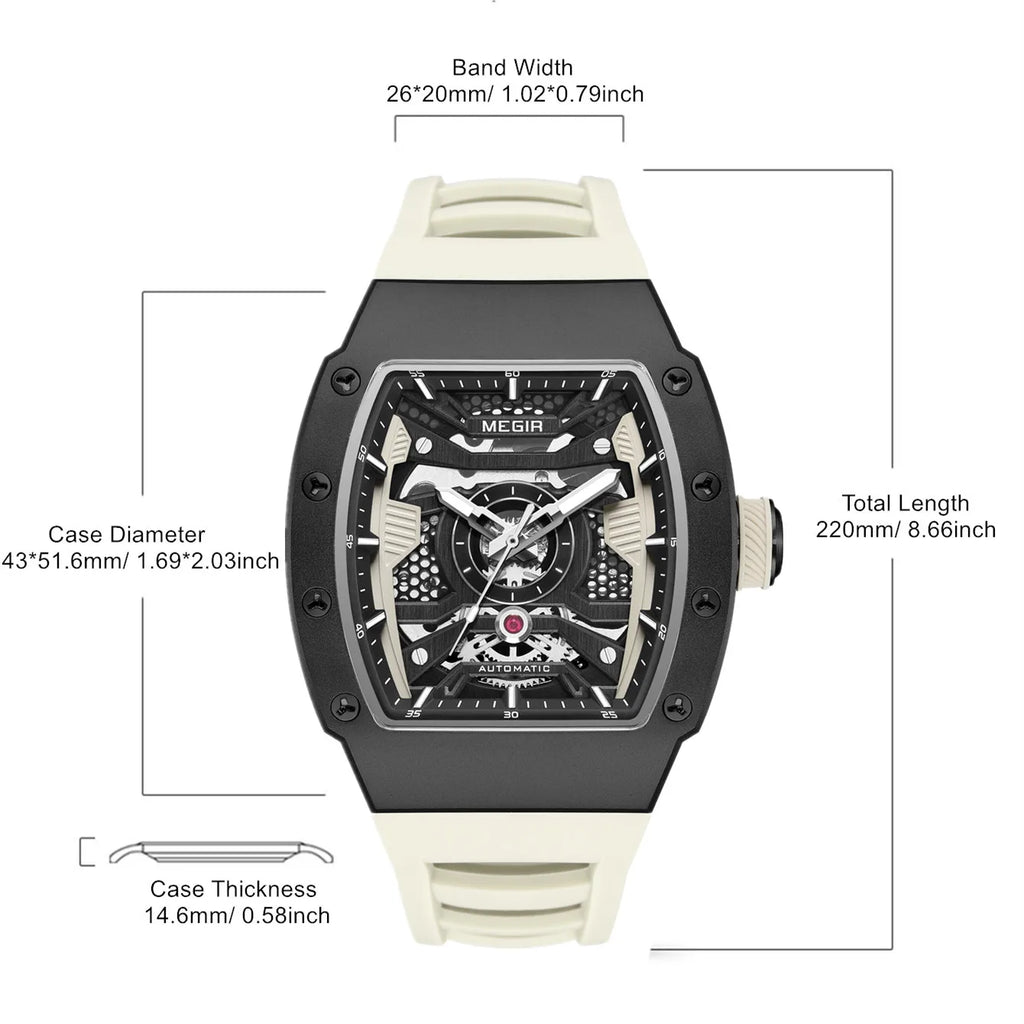 Herrenuhr 8604, automatisch, wasserdicht, Edelstahl