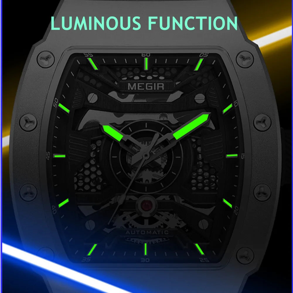 Herrenuhr 8604, automatisch, wasserdicht, Edelstahl