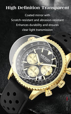 MEGIR – Men’s Military 2276 Watch with Silicone Strap and Chronograph