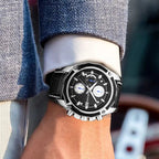 Megir SportLeather Chrono – Men's Waterproof Watch