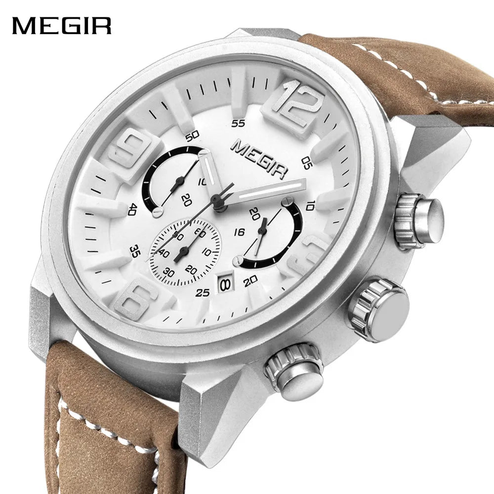 Megir TitanLume – Men's Waterproof Sports Watch
