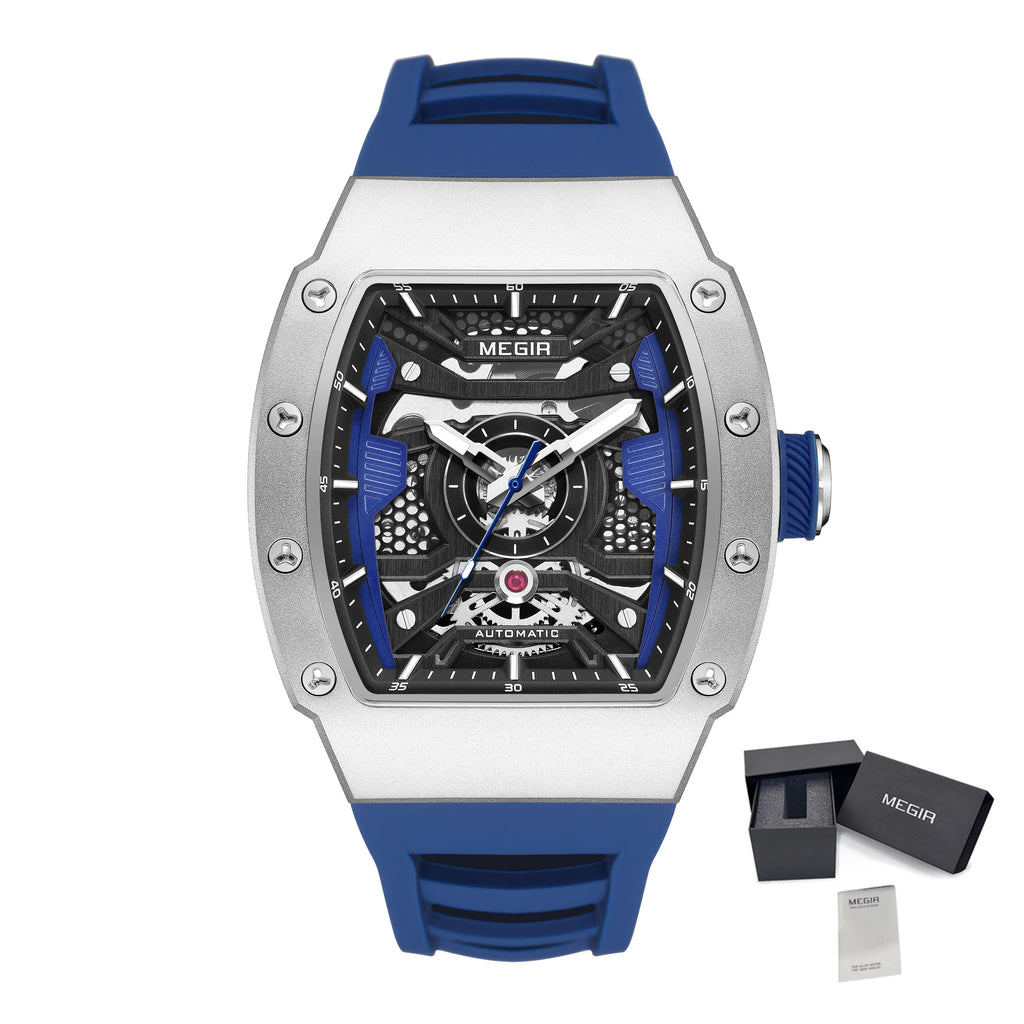 Herrenuhr 8604, automatisch, wasserdicht, Edelstahl
