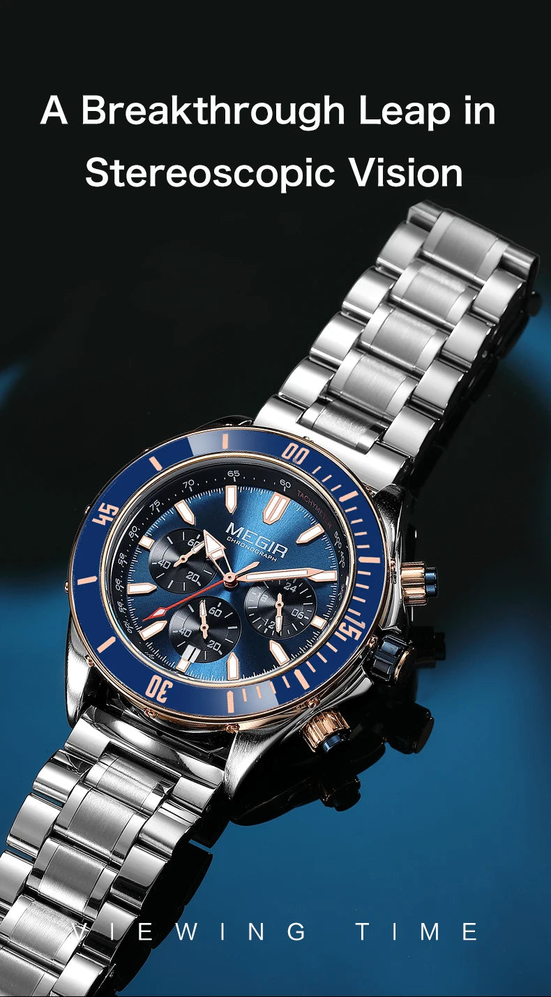 Megir Chrono Men's Military Watch – Force