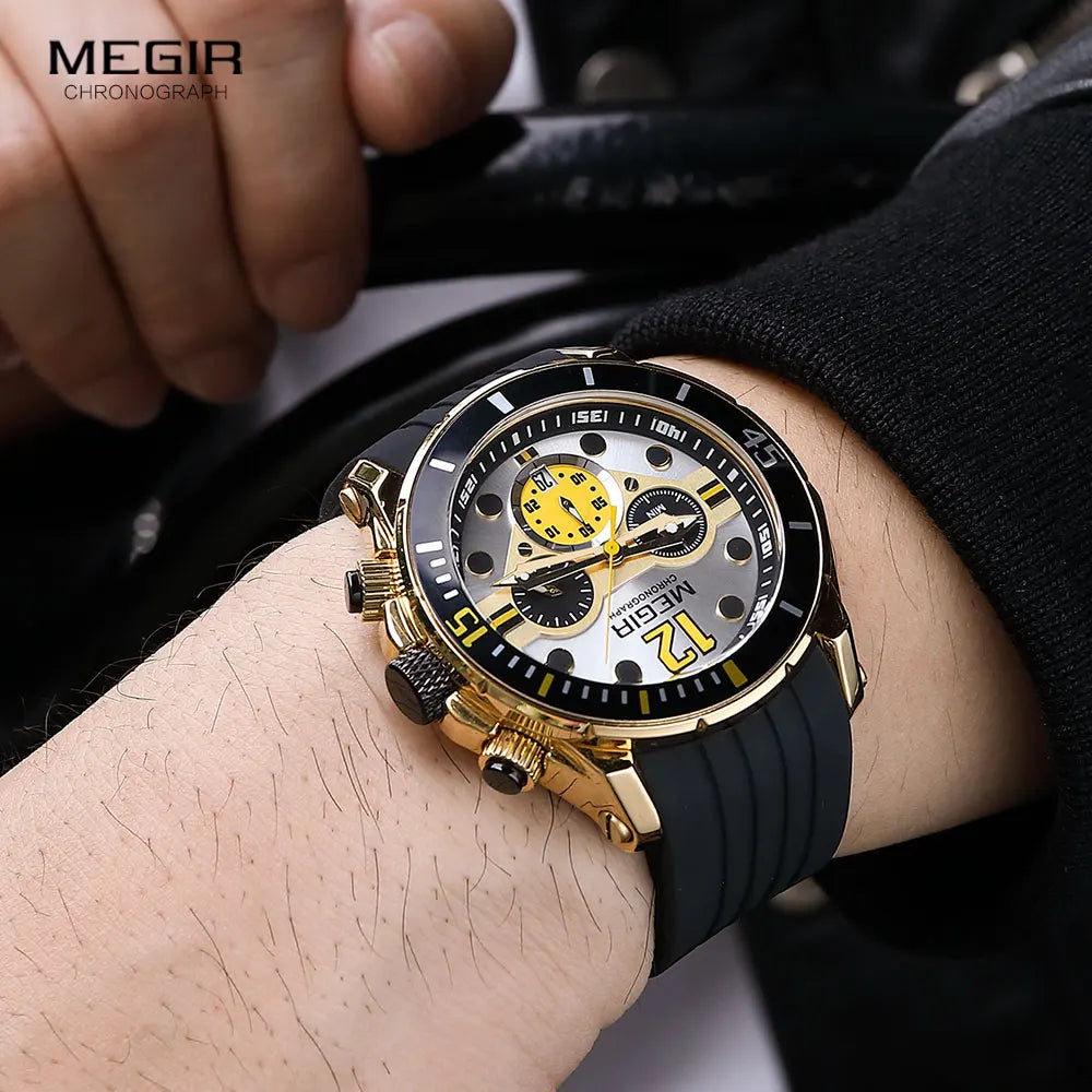 MEGIR ApexDrive™ Chronograph Watch