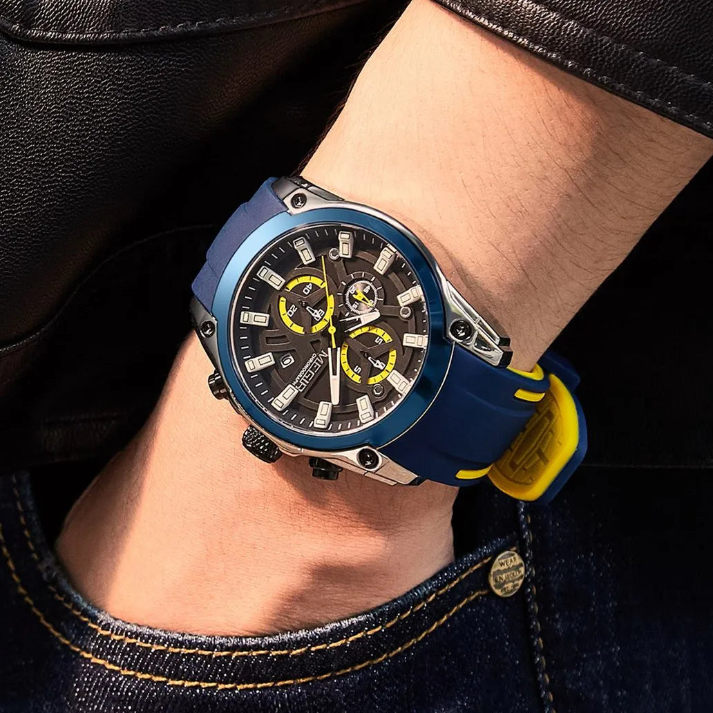 Men’s Sport Watch with Chronograph and Luminous Display – Rugged and Durable Design