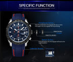 MEGIR XtremeForce™ Military Chronograph Watch