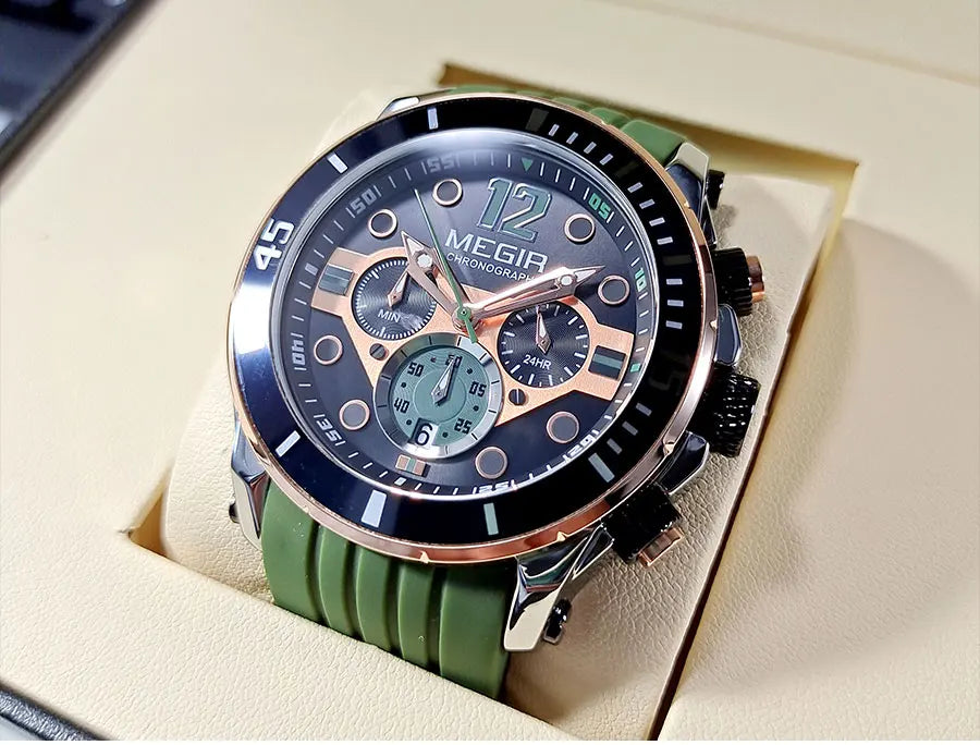 MEGIR ApexDrive™ Chronograph Watch