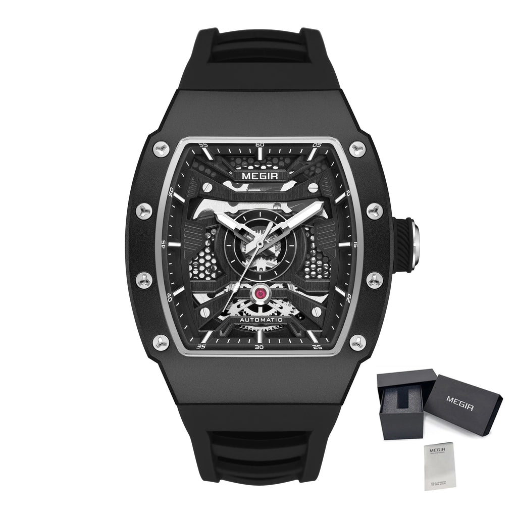 Herrenuhr 8604, automatisch, wasserdicht, Edelstahl