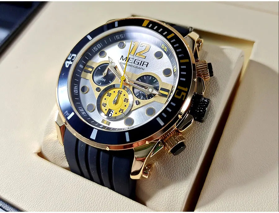 MEGIR ApexDrive™ Chronograph Watch