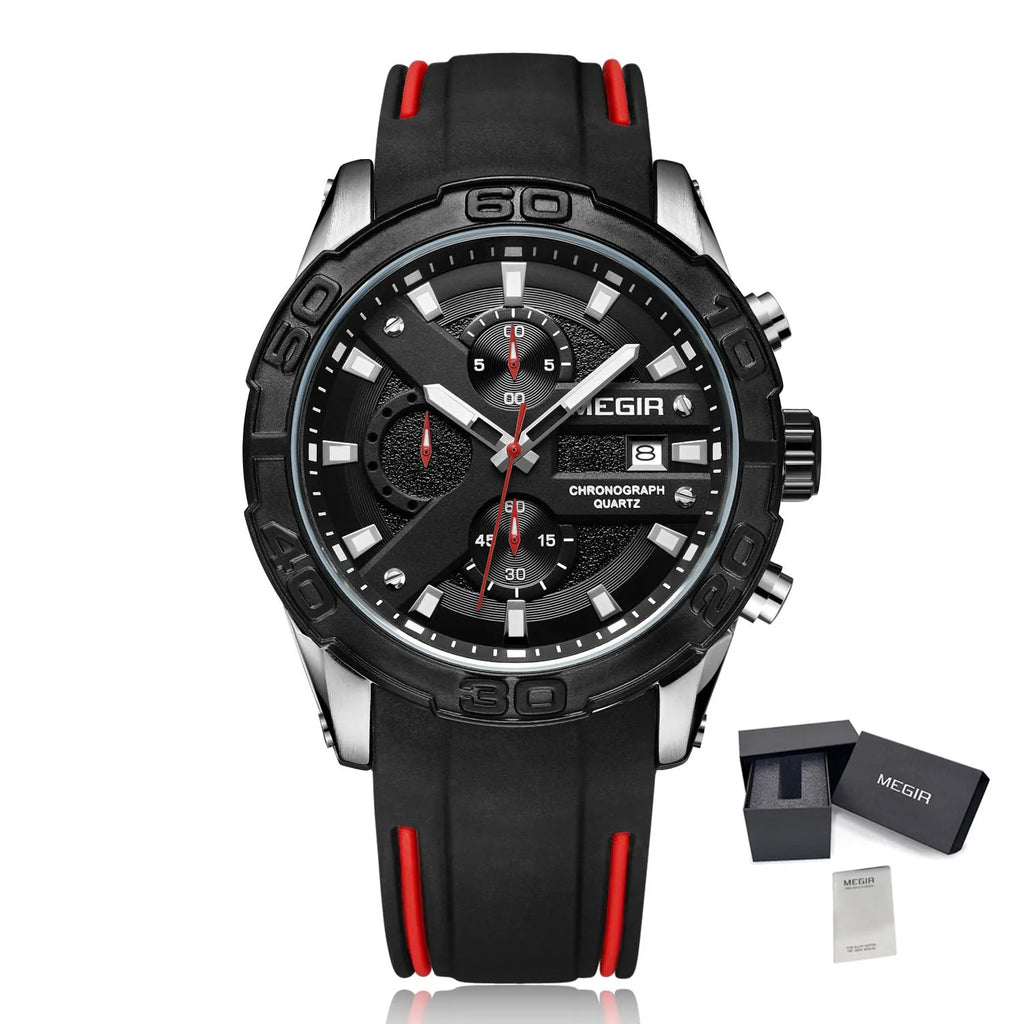 MEGIR XtremeForce™ Military Chronograph Watch