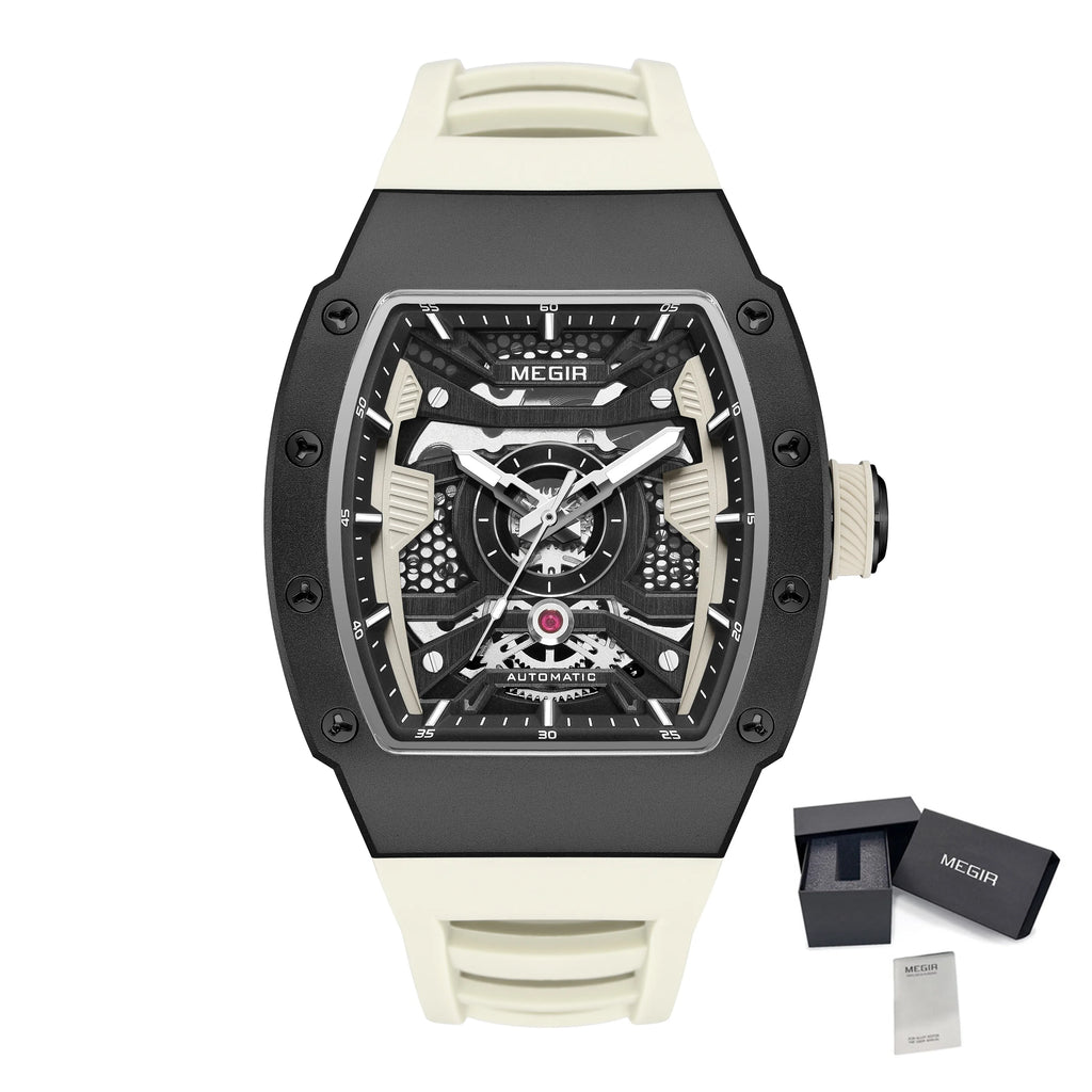 Herrenuhr 8604, automatisch, wasserdicht, Edelstahl