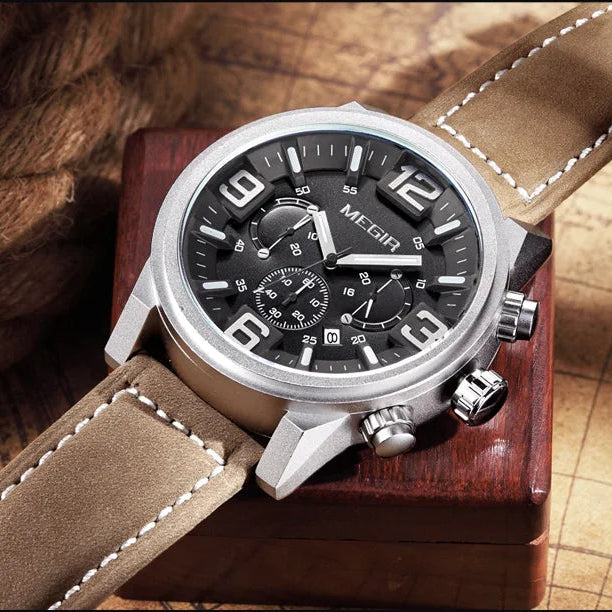 Megir TitanLume – Men's Waterproof Sports Watch