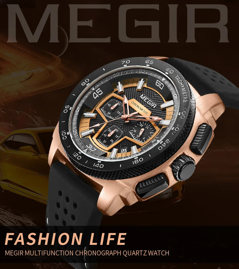 MEGIR TitanX Chronograph™ Sport Watch