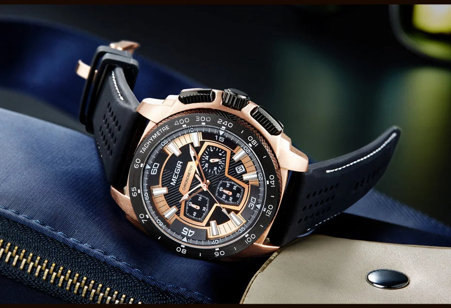 MEGIR TitanX Chronograph™ Sport Watch