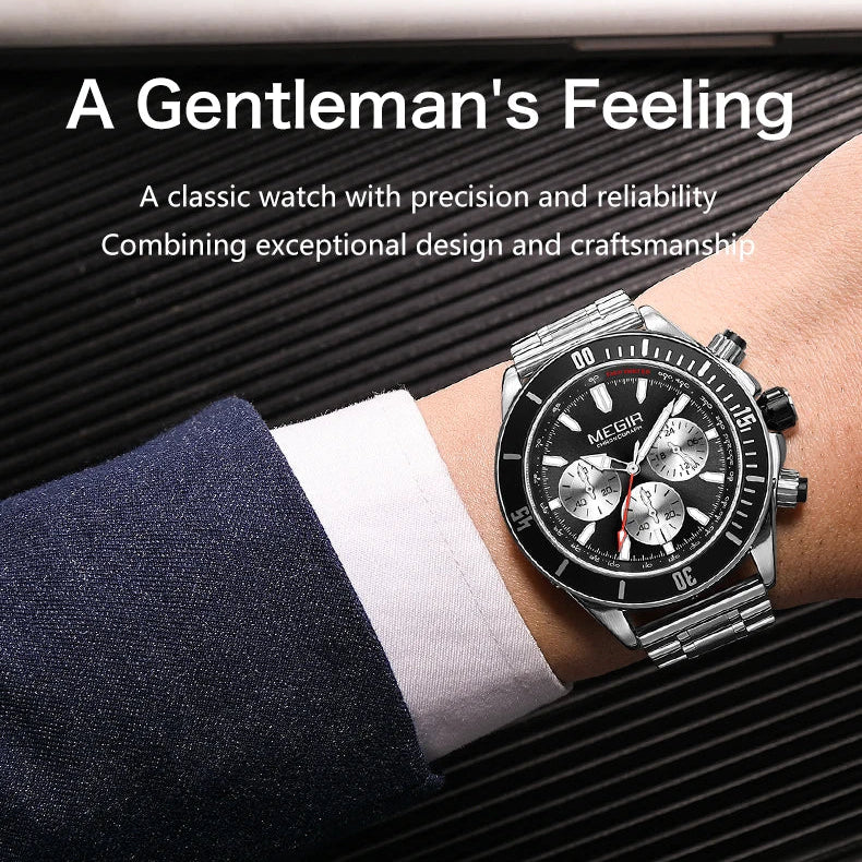 Megir Chrono Men's Military Watch – Force
