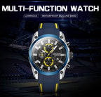 Men’s Sport Watch with Chronograph and Luminous Display – Rugged and Durable Design