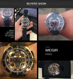 MEGIR TitanX Chronograph™ Sport Watch