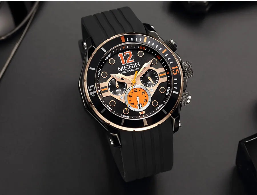 MEGIR ApexDrive™ Chronograph Watch