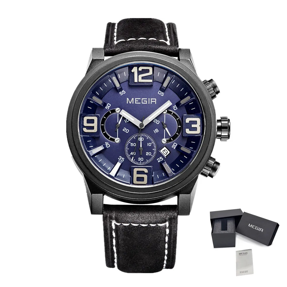 Megir TitanLume – Men's Waterproof Sports Watch