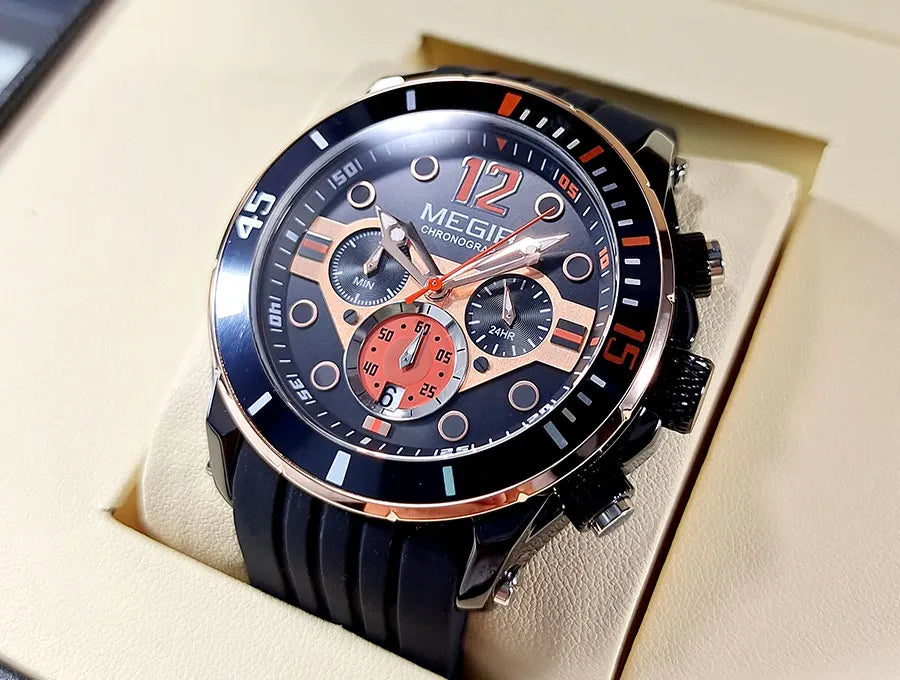 MEGIR ApexDrive™ Chronograph Watch