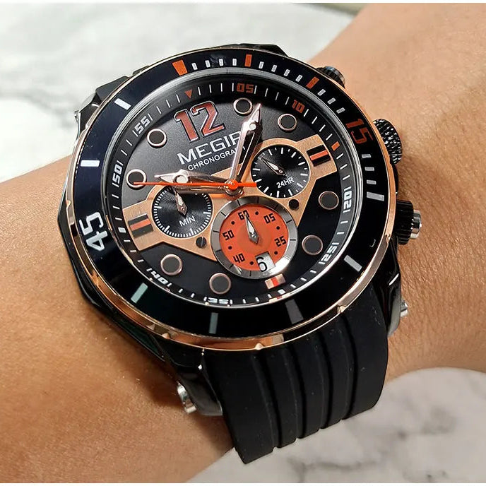 MEGIR ApexDrive™ Chronograph Watch