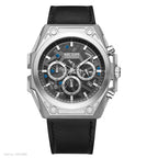 Megir LuminousSteel – Men's Stainless Steel Chronograph Watch