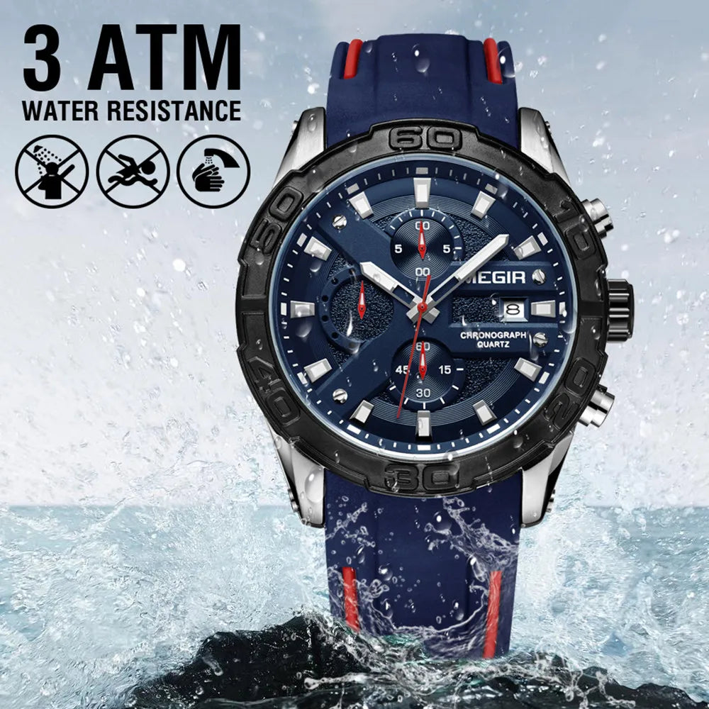 MEGIR XtremeForce™ Military Chronograph Watch