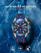 Megir Sport 2063 – Men’s Silicone Chronograph