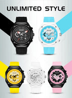 Men’s Military 8138 Watch – Chronograph with Silicone Strap